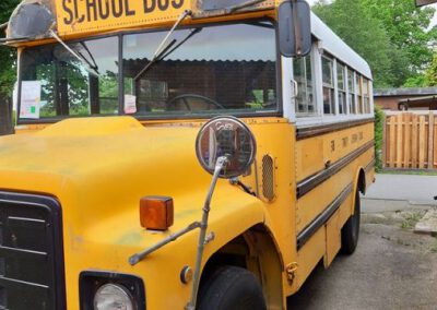 Le bus scolaire américain 1987.